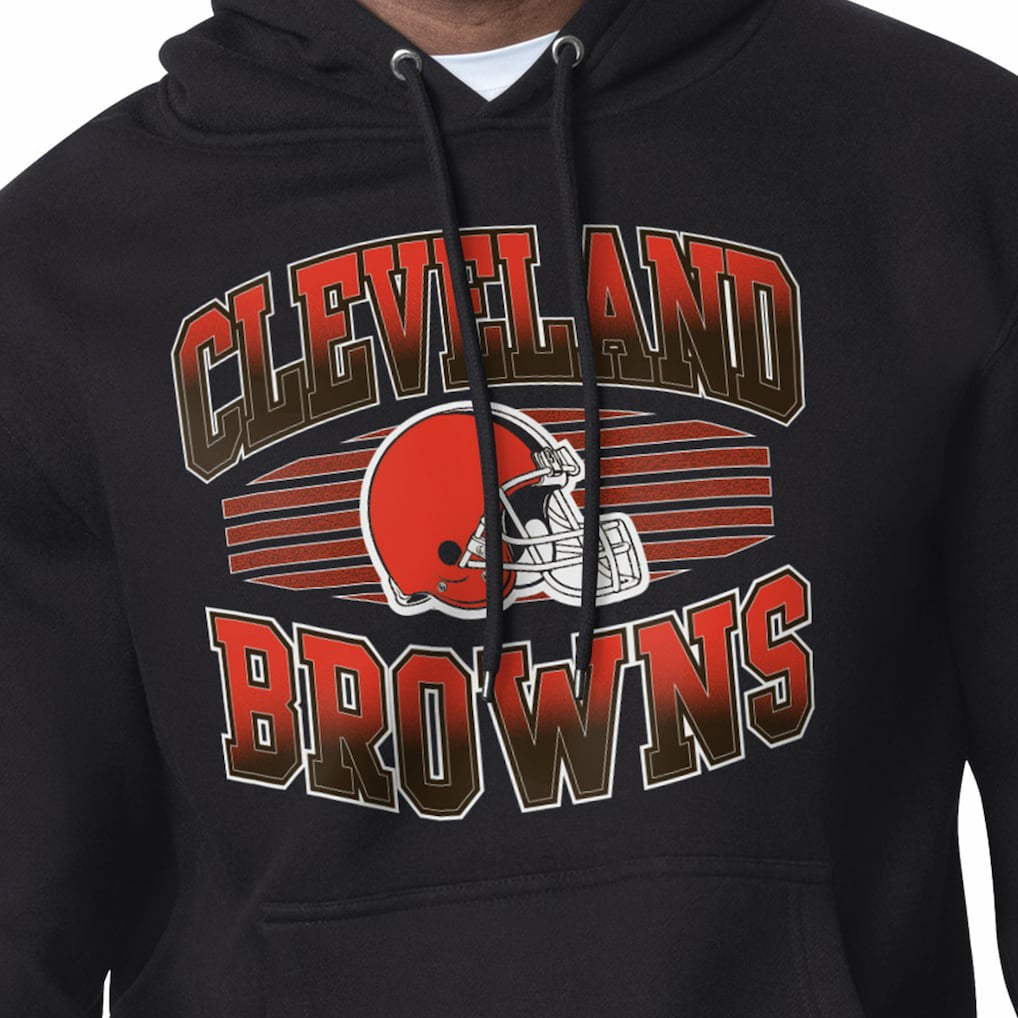 Cleveland Browns Starter Team Grit Graphic Hoodie - Black Hoodies