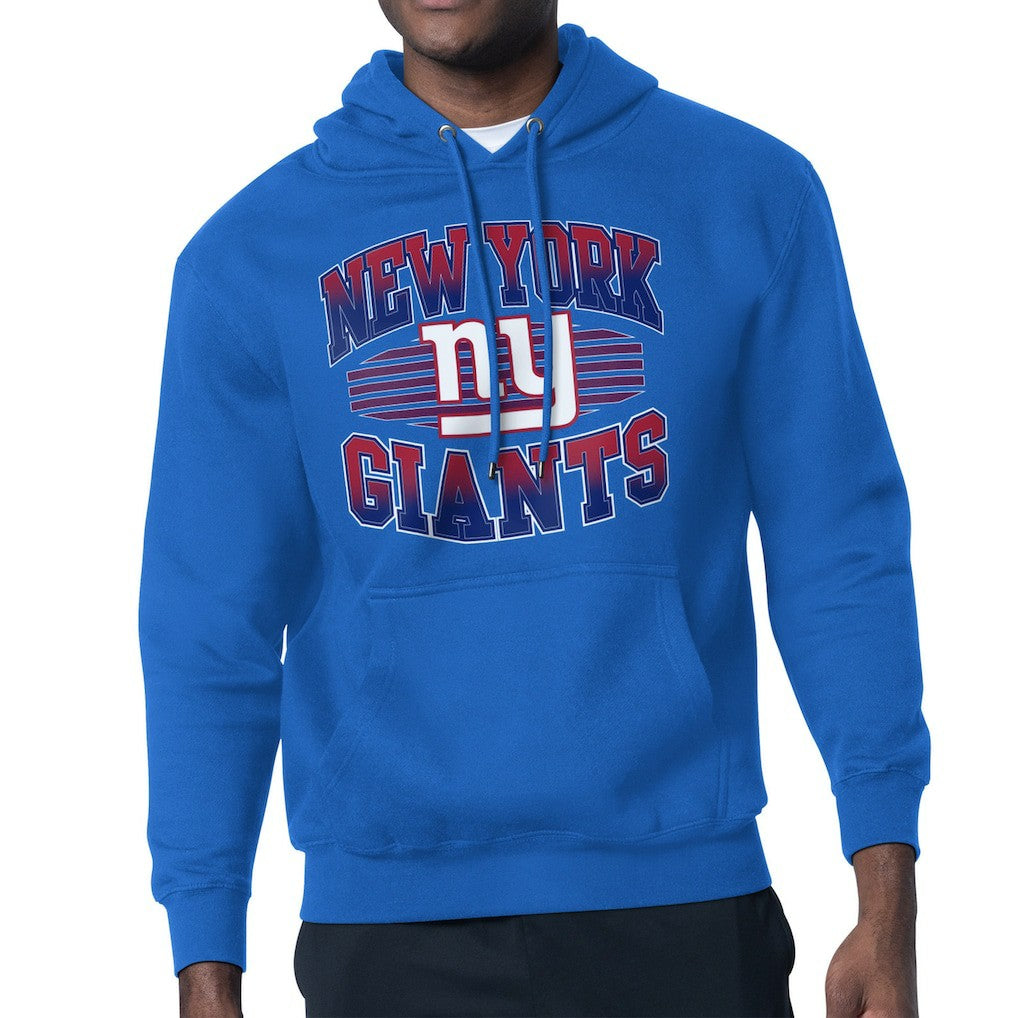 New York Giants Starter Team Grit Graphic Hoodie - Royal Hoodies