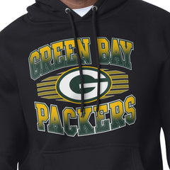 Green Bay Packers Starter Team Grit Graphic Hoodie - Black Hoodies
