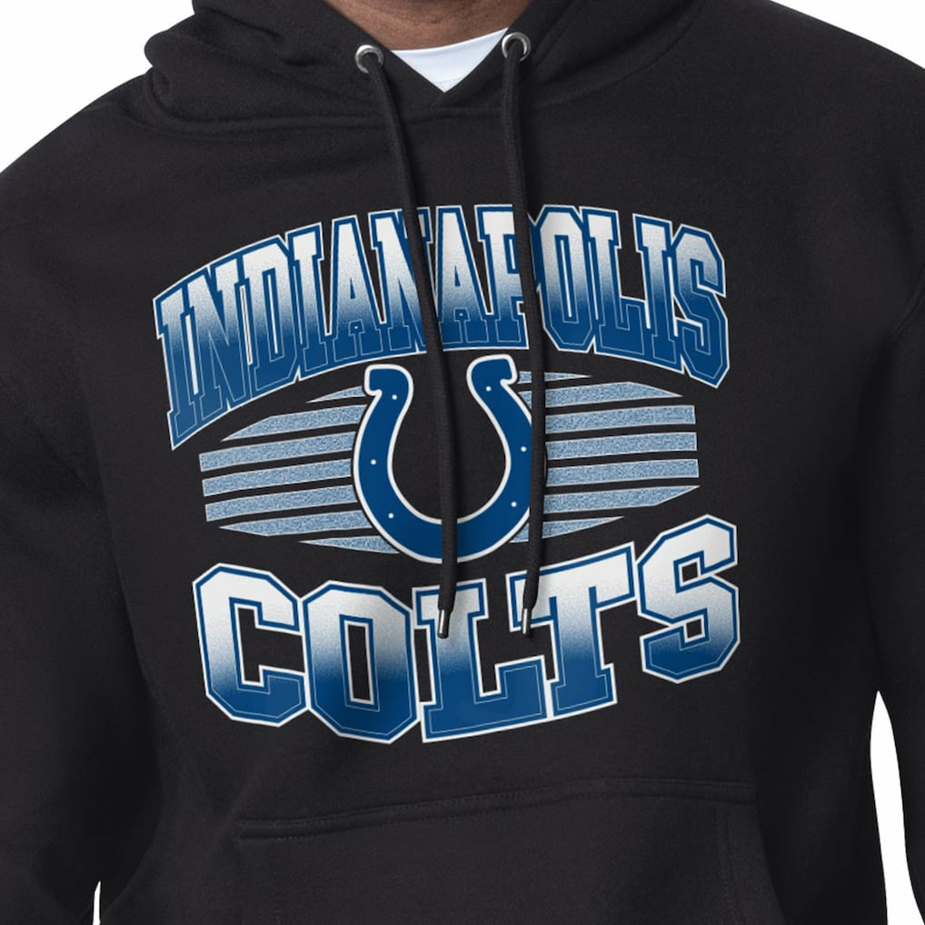 Indianapolis Colts Starter Team Grit Graphic Hoodie - Black Hoodies