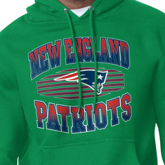 New England Patriots Starter Team Grit Graphic Hoodie - Kelly Green Hoodies
