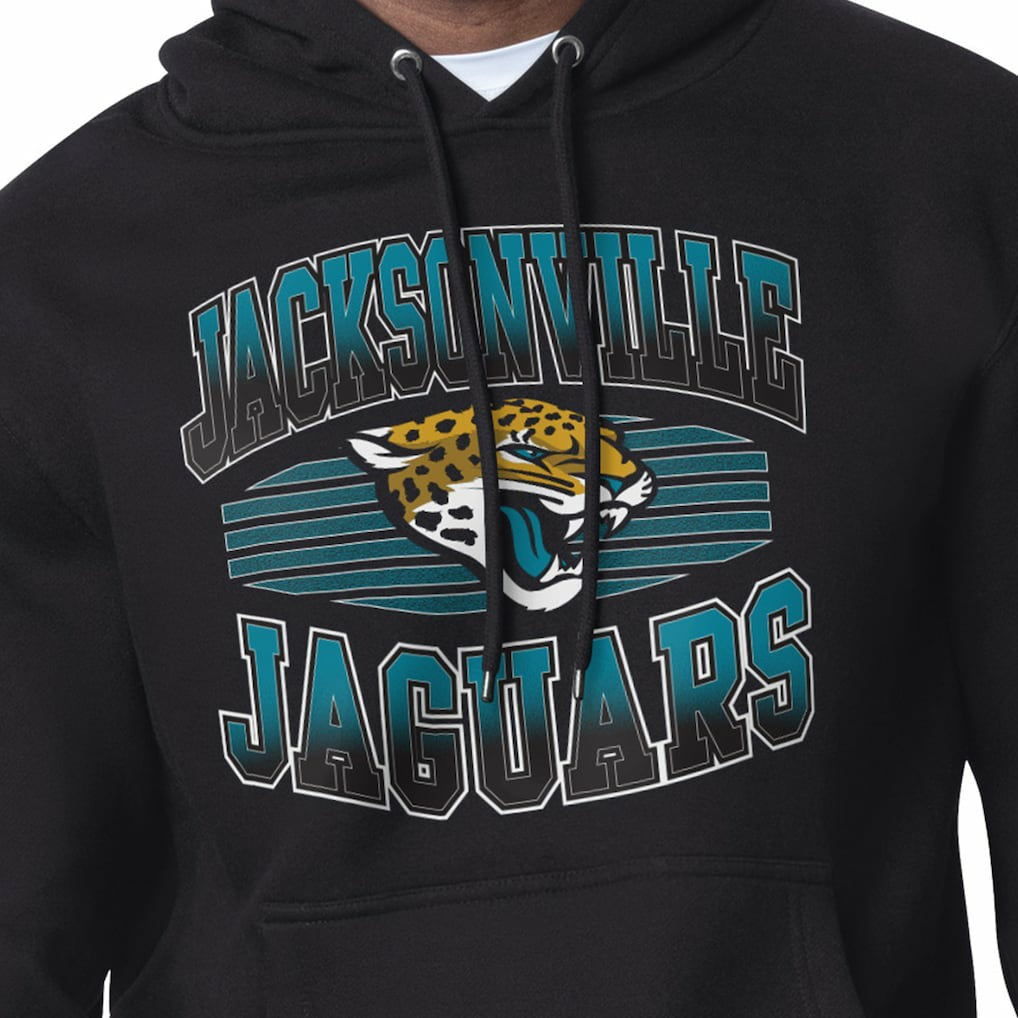 Jacksonville Jaguars Starter Team Grit Graphic Hoodie - Black Hoodies