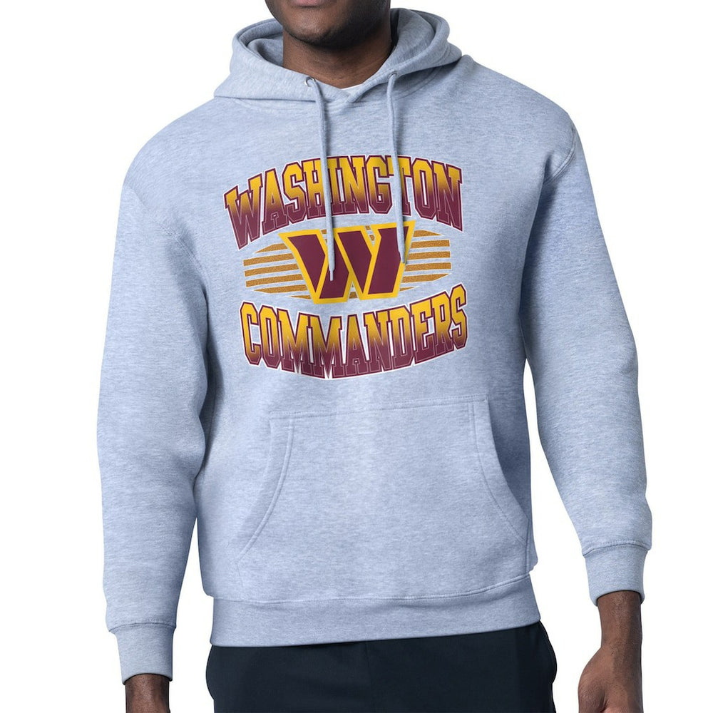Washington Commanders Starter Team Grit Graphic Hoodie - Heather Gray Hoodies