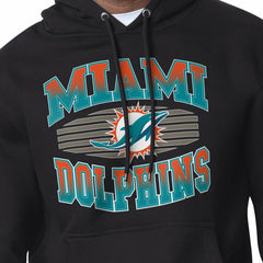 Miami Dolphins Starter Team Grit Graphic Hoodie - Black Hoodies