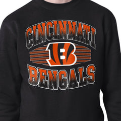 Cincinnati Bengals Starter Team Grit Graphic Fleece Pullover Sweatshirt - Black Pullover