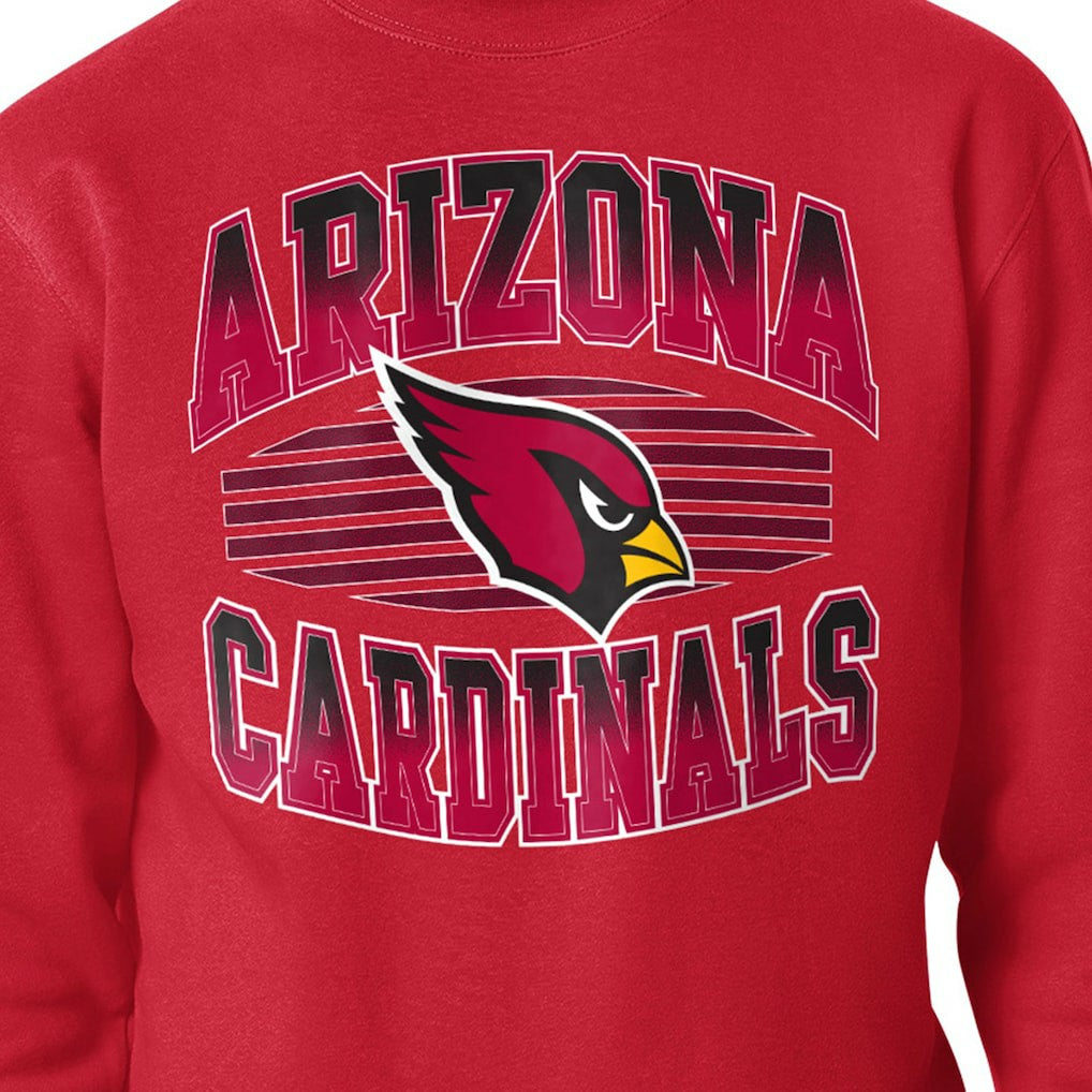 Arizona Cardinals Starter Team Grit Graphic Fleece Pullover Sweatshirt - Cardinal Pullover