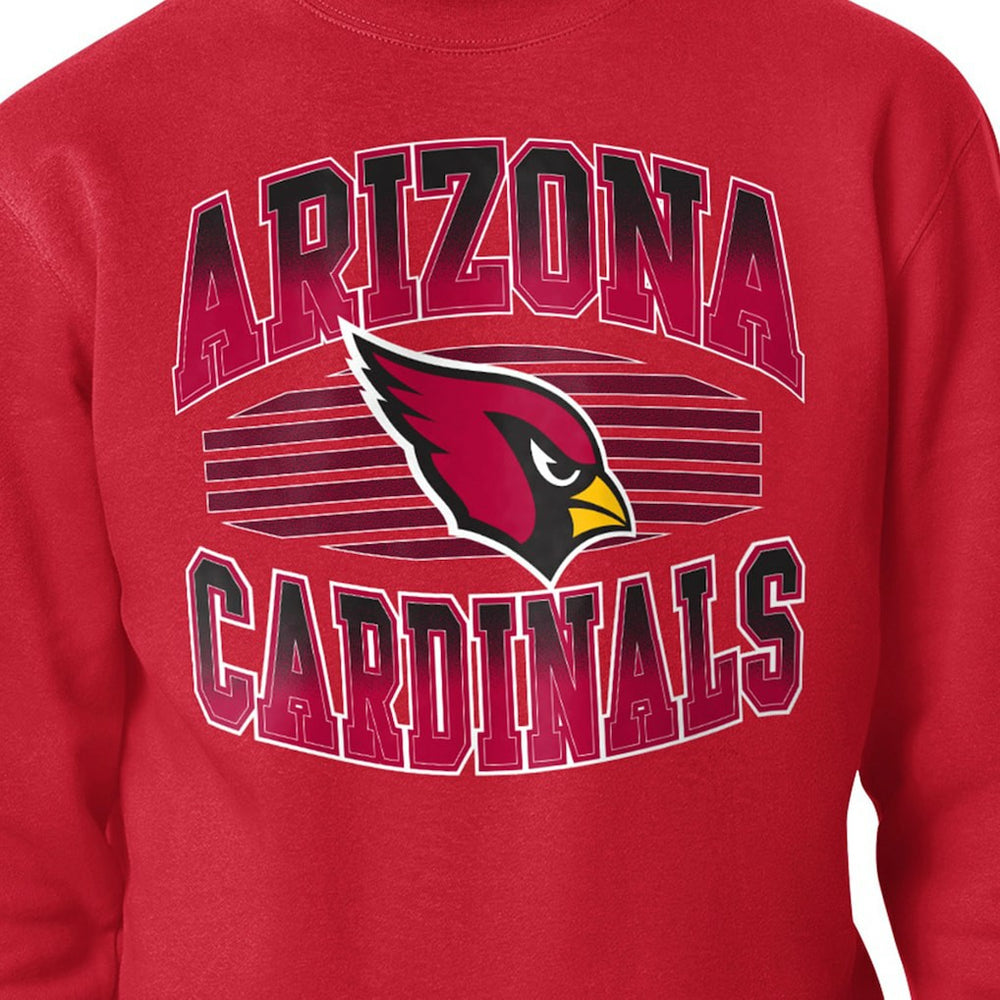 Arizona Cardinals Starter Team Grit Graphic Fleece Pullover Sweatshirt - Cardinal Pullover