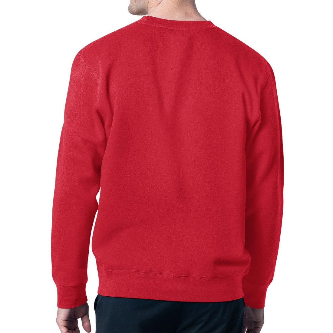 Houston Texans Starter Team Grit Graphic Fleece Pullover Sweatshirt - Red Pullover