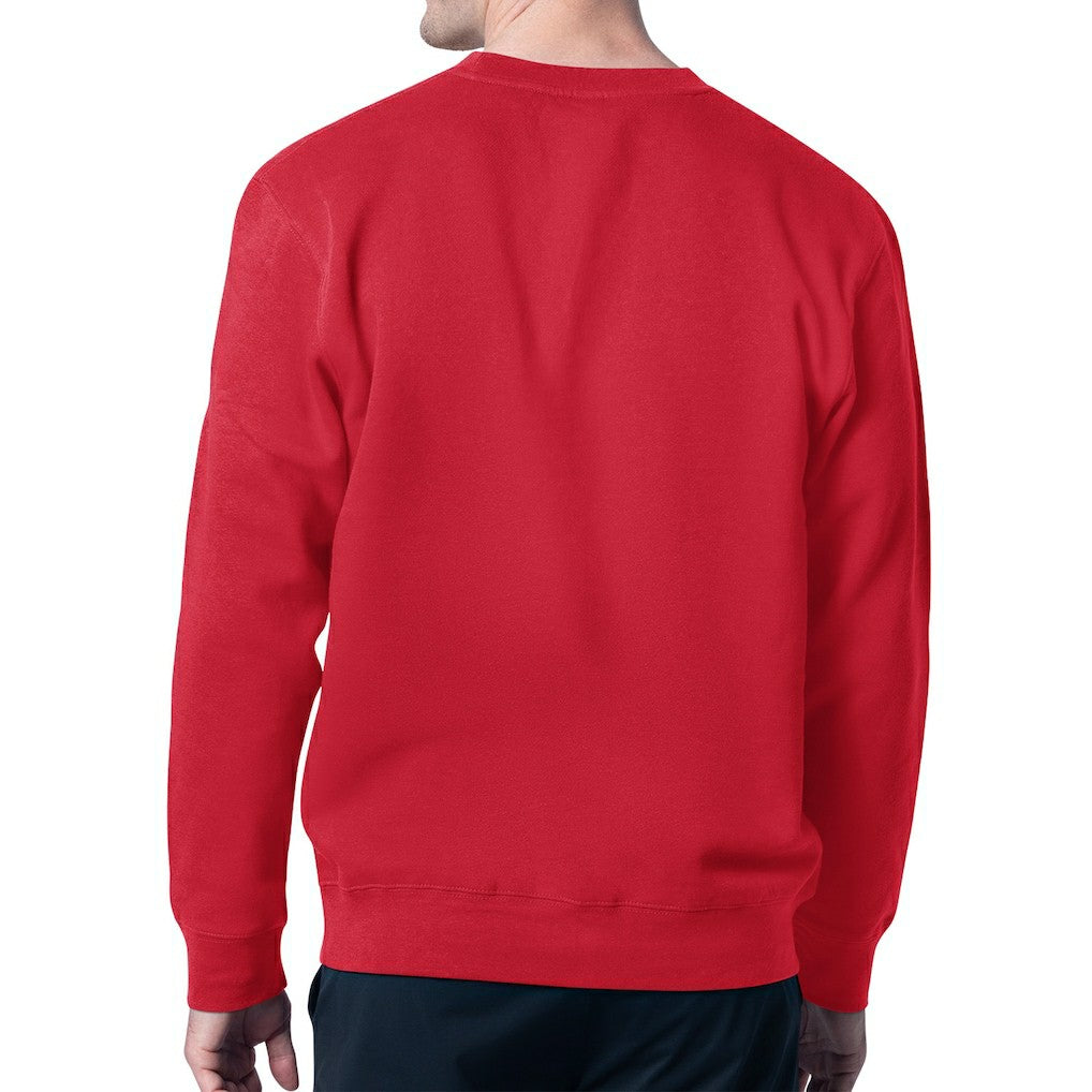 Kansas City Chiefs Starter Team Grit Graphic Fleece Pullover Sweatshirt - Red Pullover
