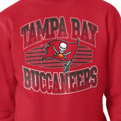 Tampa Bay Buccaneers Starter Team Grit Graphic Fleece Pullover Sweatshirt - Red Pullover