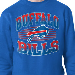 Buffalo Bills Starter Team Grit Graphic Fleece Pullover Sweatshirt - Royal Pullover
