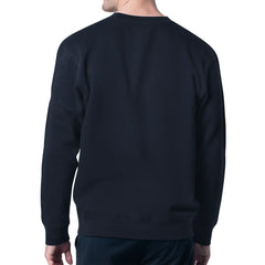 Seattle Seahawks Starter Team Grit Graphic Fleece Pullover Sweatshirt - College Navy Pullover