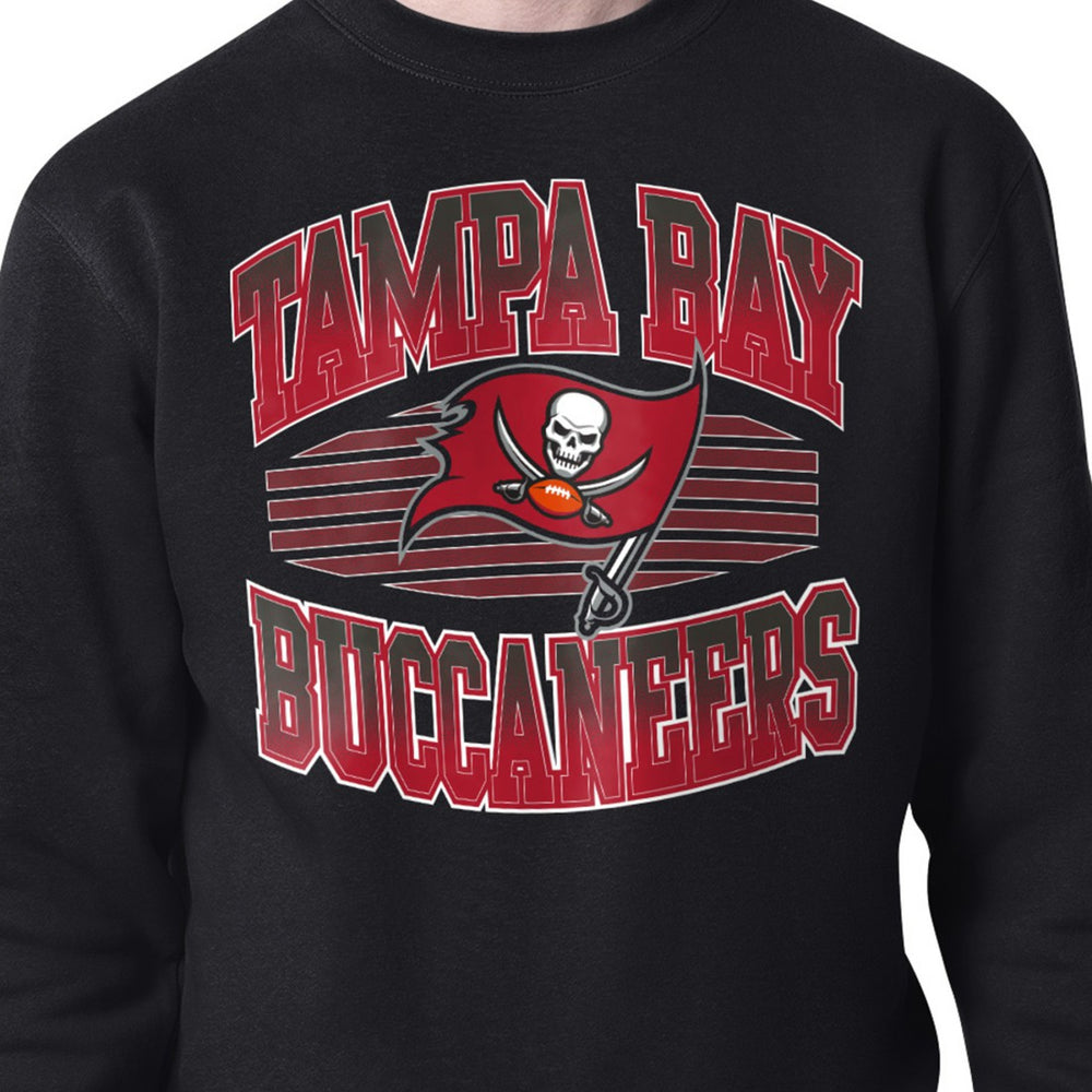 Tampa Bay Buccaneers Starter Team Grit Graphic Fleece Pullover Sweatshirt - Black Pullover