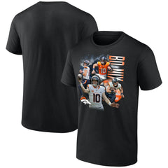 Bo Nix Denver Broncos Notorious Graphic T-Shirt - Black T-shirts