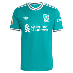 Virgil van Dijk Liverpool 2025/26 Third Player Jersey Green - Adidas online