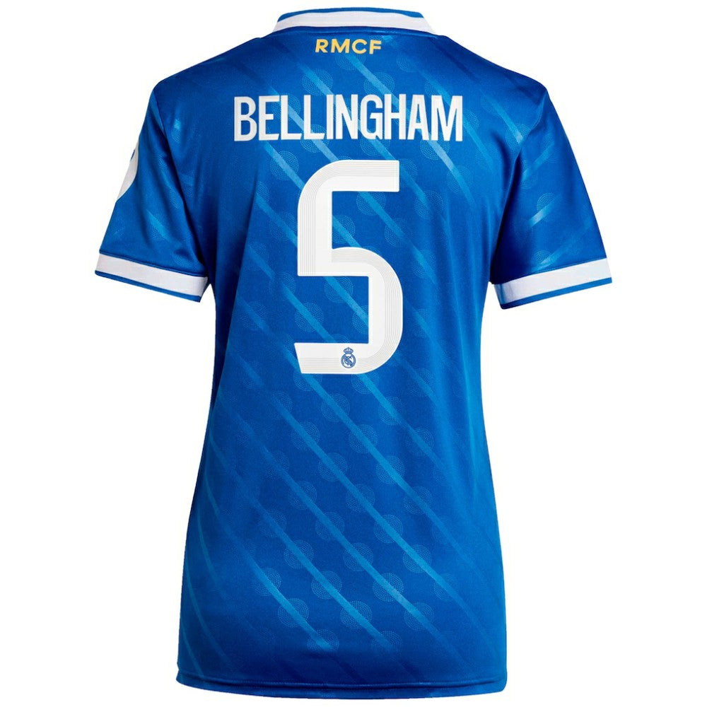 Jude Bellingham Real Madrid Women's 2025/26 Third Replica Player Jersey Blue - Adidas discount