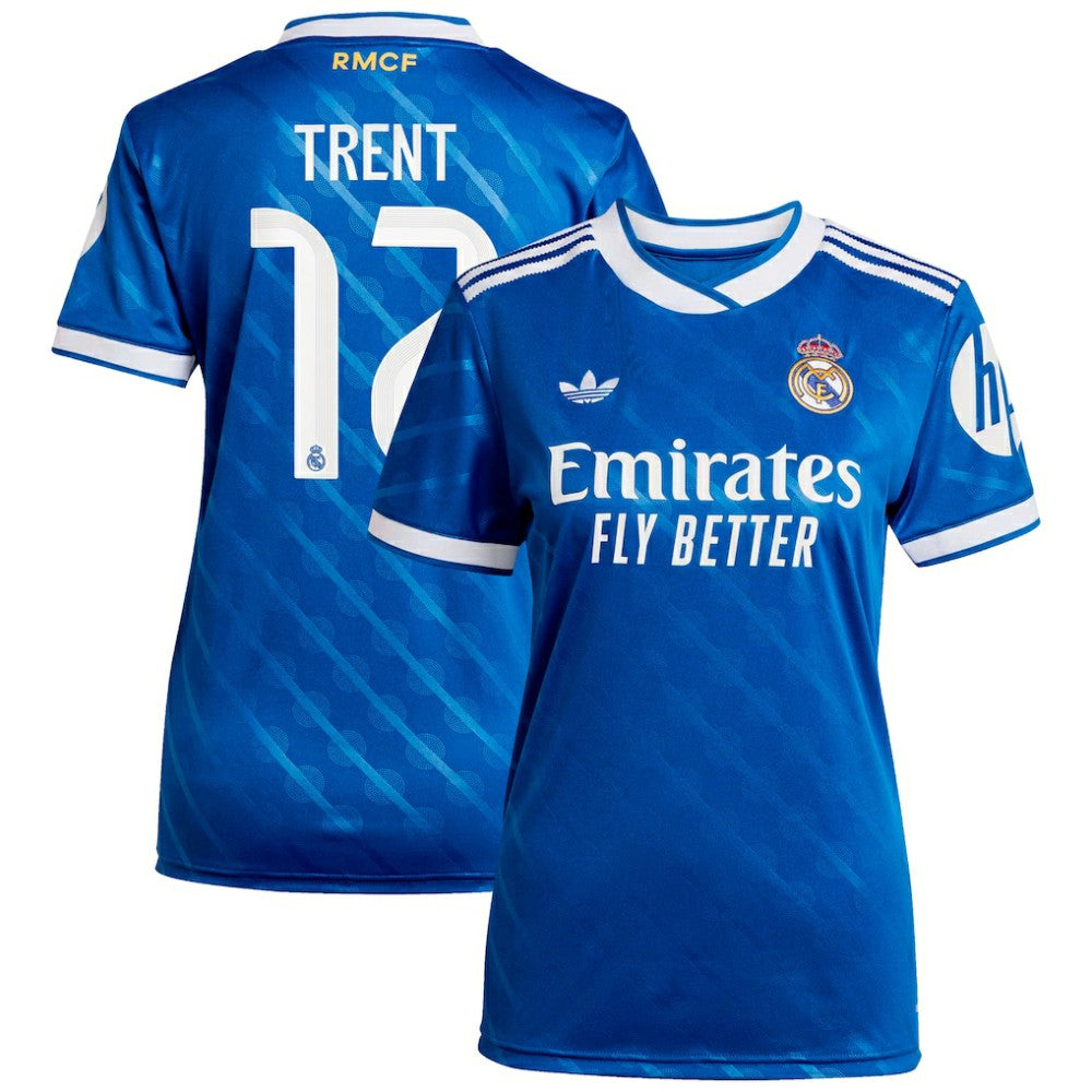 Trent Alexander-Arnold Real Madrid Women's 2025/26 Third Replica Player Jersey Blue - Adidas sale
