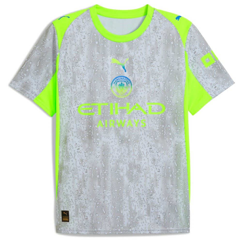 Manchester City 2025/26 Third Replica Jersey Green/Neon Green - Puma online