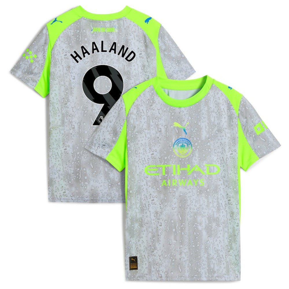 Manchester City Youth 2025/26 Third Replica Jersey Green/Neon Green - Puma outlet