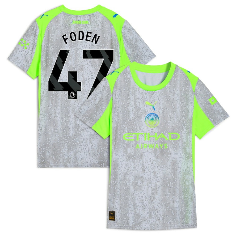 Manchester City Women's 2025/26 Third Replica Jersey Green/Neon Green - Puma sale