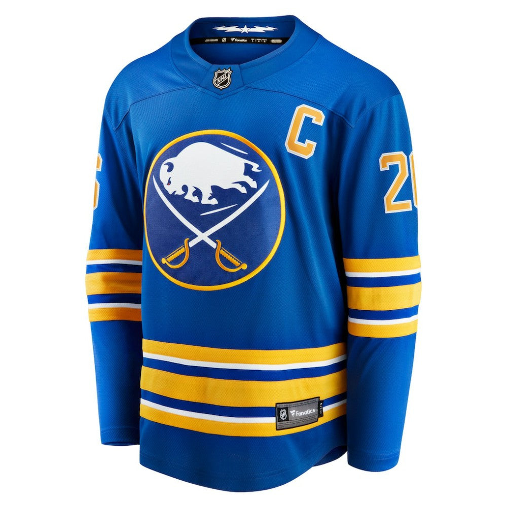 Rasmus Dahlin Buffalo Sabres Fanatics Home Captain Patch Breakaway Jersey - Royal | US 203352127