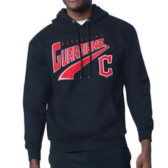 Cleveland Guardians Starter Modern Tailsweep Fleece Tri-Blend Pullover Hoodie - Navy Hoodies