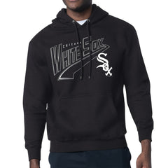 Chicago White Sox Starter Modern Tailsweep Fleece Tri-Blend Pullover Hoodie - Black Hoodies