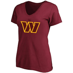 Jayden Daniels Washington Commanders Women's Plus Size Name & Number T-Shirt - Burgundy T-shirts