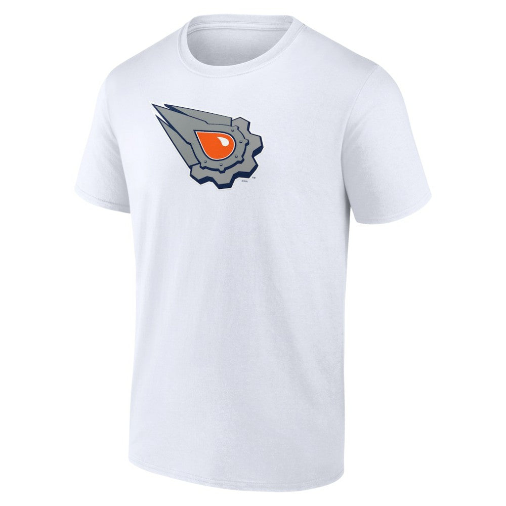 Edmonton Oilers Primary Logo T-Shirt - White | US 203353767