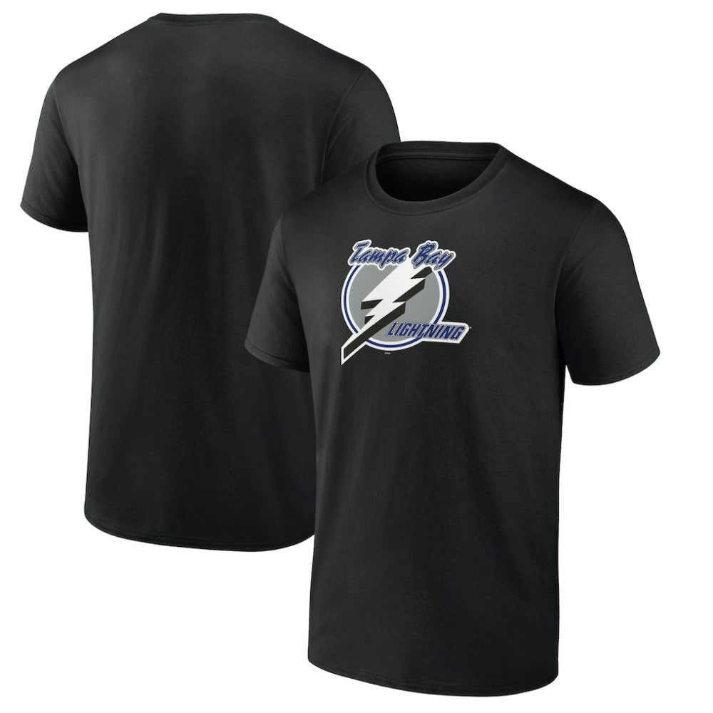 Tampa Bay Lightning Primary Logo T-Shirt - Black | US 203353769