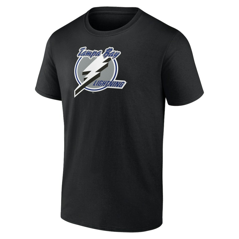 Tampa Bay Lightning Primary Logo T-Shirt - Black | US 203353769