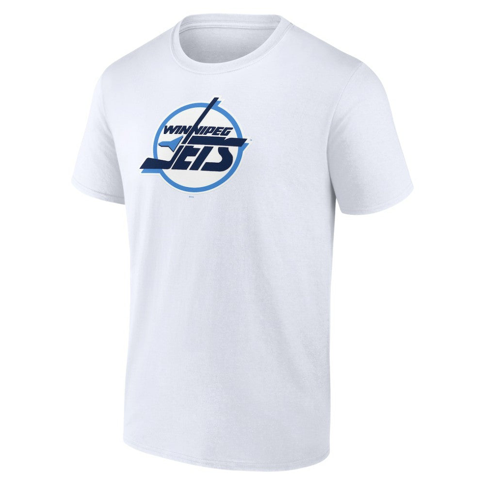 Winnipeg Jets Primary Logo T-Shirt - White | US 203353770