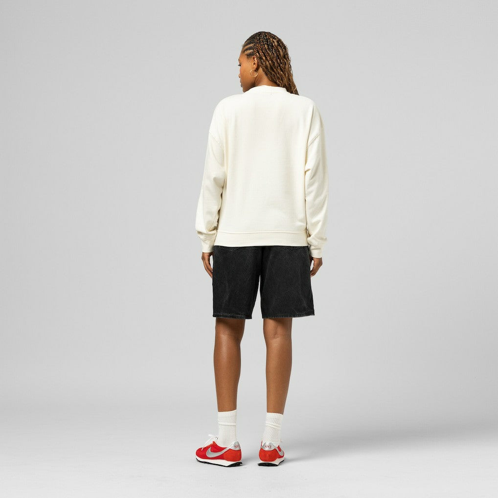 Washington Commanders Women's Tonal Arch Sweatshirt - Cream Sweatshirts