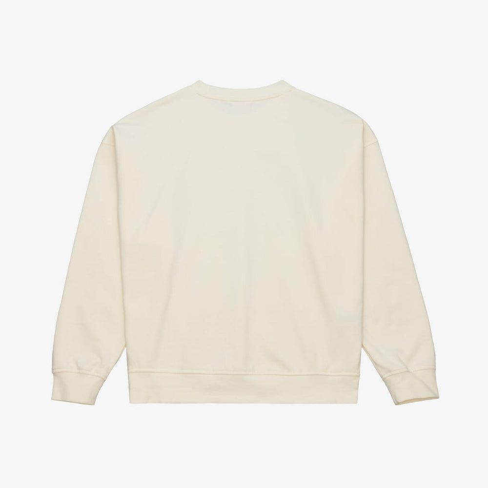 Baltimore Ravens Women's Tonal Arch Sweatshirt - Cream Sweatshirts