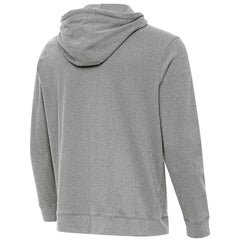 Tampa Bay Buccaneers Antigua 50th Season Cloud Hoodie - Heather Black Hoodies