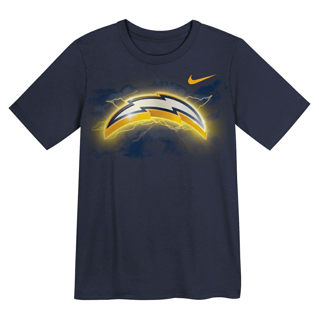 Los Angeles Chargers Outerstuff Preschool Super Logo T-Shirt - Navy T-shirts