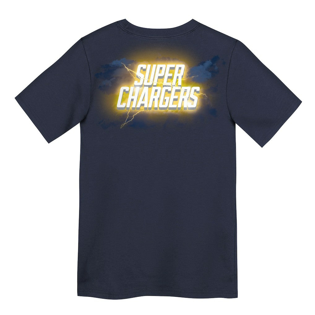 Los Angeles Chargers Outerstuff Preschool Super Logo T-Shirt - Navy T-shirts