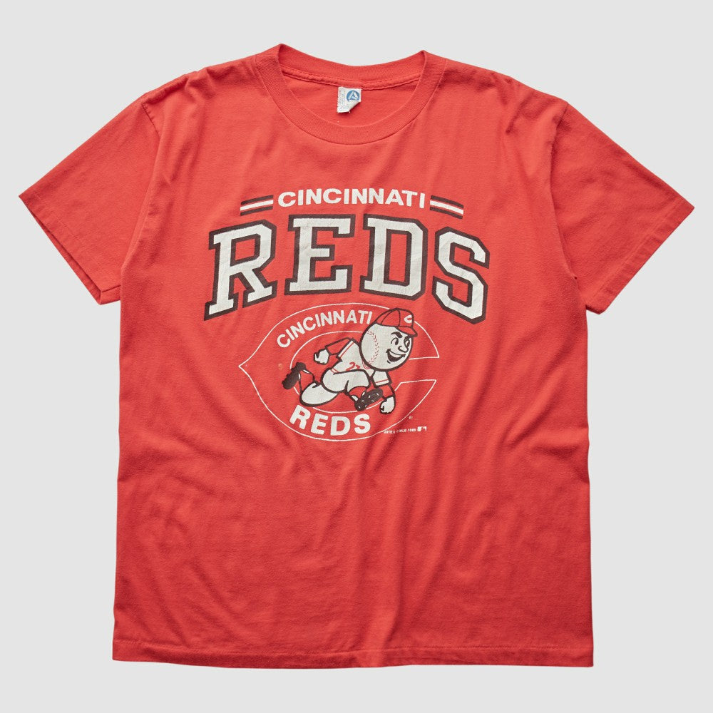 Cincinnati Reds 1989 T-Shirt - Red - Vintage T-shirts