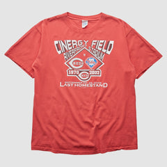 Cincinnati Reds 2002 T-Shirt - Red - Vintage T-shirts