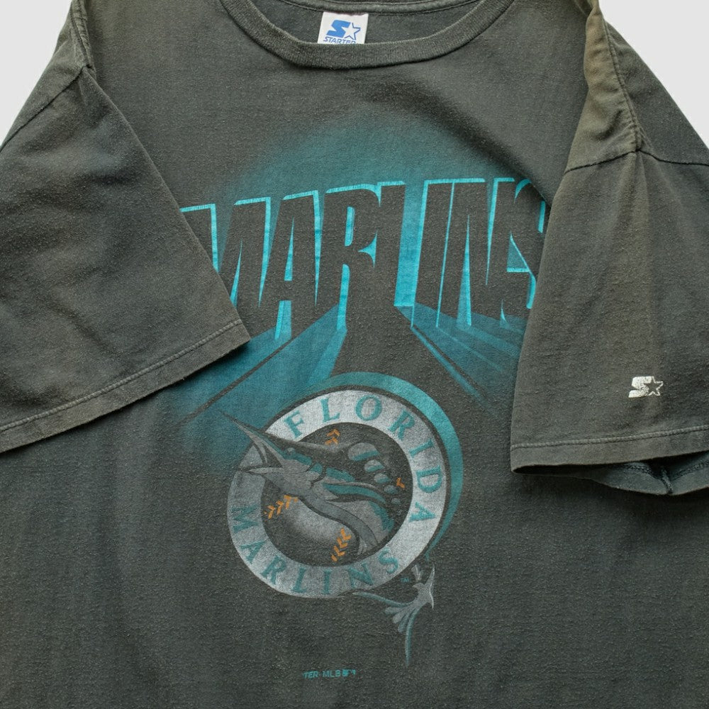 Miami Marlins Starter 90s T-Shirt - Black - 2XVintage T-shirts