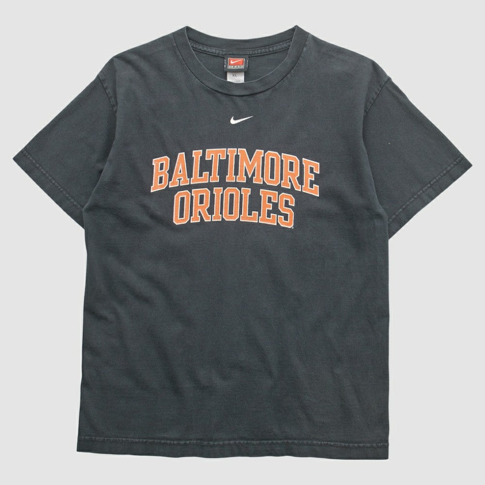 Baltimore Orioles Nike 2000s T-Shirt - Black - XVintage T-shirts