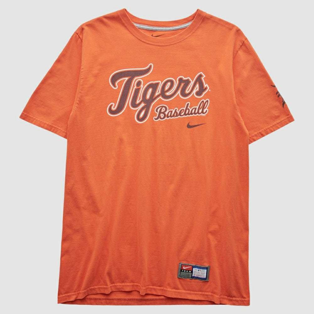 Detroit Tigers Nike 2000s T-Shirt - Orange - Vintage T-shirts