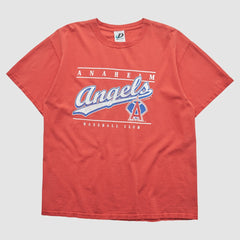 Los Angeles Angels Dynasty 2000s T-Shirt - Red - Vintage T-shirts
