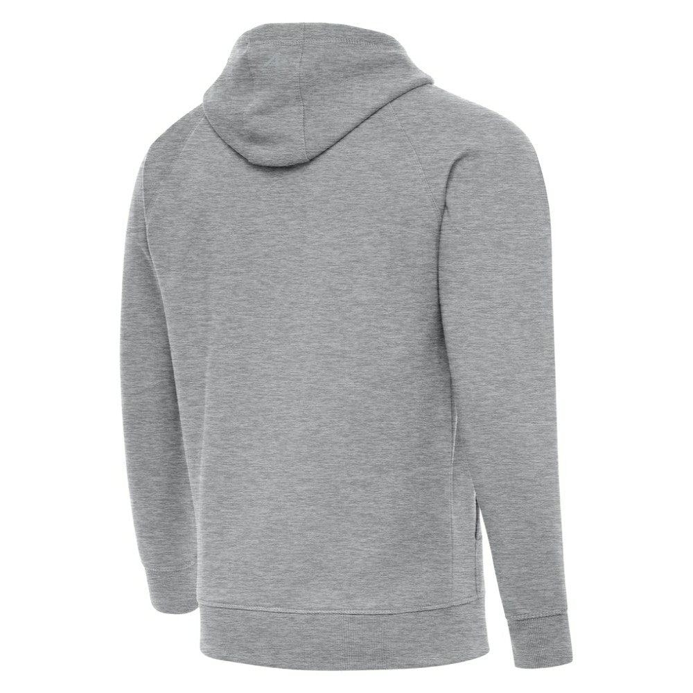 Boston Bruins Antigua Victory Pullover Hoodie - Heather Gray | US 203361776