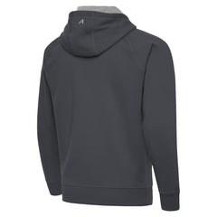 Boston Bruins Antigua Victory Full-Zip Hoodie - Charcoal | US 203361779