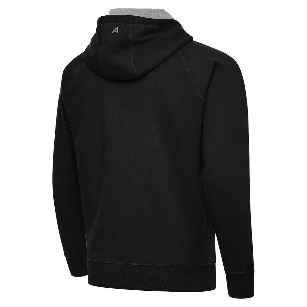 Boston Bruins Antigua Victory Full-Zip Hoodie - Black | US 203361787