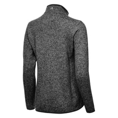 Boston Bruins Antigua Women's Fortune Half-Zip Pullover - Heather Black | US 203361805