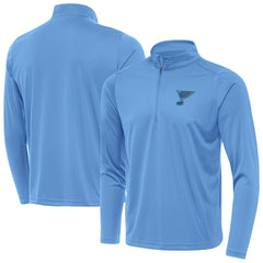 St. Louis Blues Antigua Tribute Lightweight Quarter-Zip Pullover - Blue | US 203361827