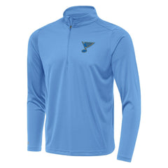 St. Louis Blues Antigua Tribute Lightweight Quarter-Zip Pullover - Blue | US 203361827