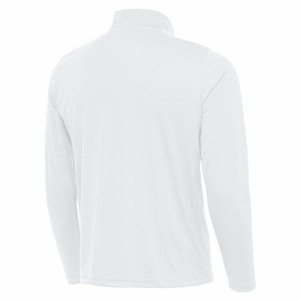 Boston Bruins Antigua Women's Tribute Half-Zip Pullover - White | US 203361836